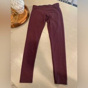 Garage maroon leggings size Medium